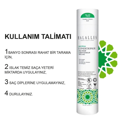 Halalles Besleyici Saç Kremi 300 ml