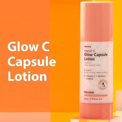 Hanskin Vitamin C Glow Capsule Lotion 80 ml