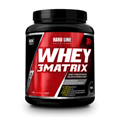 Hardline Whey 3Matrix Çilek 908 g