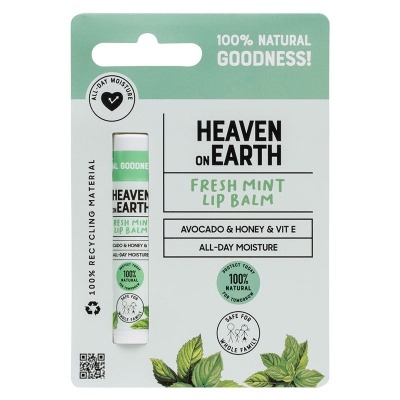 Heaven on Earth %100 Doğal Ve Organik İçerikli Lip Balm 5 gr - Fresh Mint