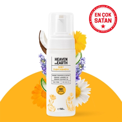 Heaven On Earth Bebek Köpük Şampuan 150 ml