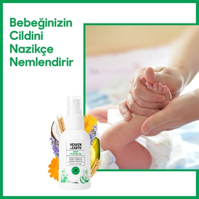 Heaven On Earth Bebek Masaj Yağı 100 ml