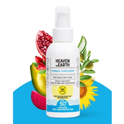 Heaven On Earth Mineral Spf50+ Güneş Koruyucu 100 ml