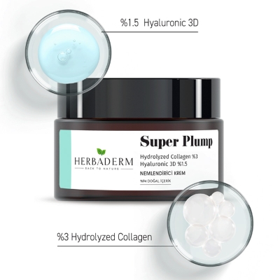 Herbaderm Super Plump Nemlendirici Krem 50 ml