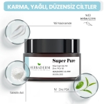 Herbaderm Super Pure Nemlendirici Jel Krem 50 ml - Thumbnail