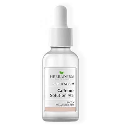 Herbaderm Super Serum Caffeine Solution %5 Göz Çevresi Serumu 30 ml