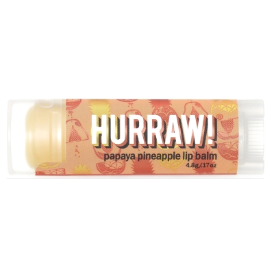 Hurraw Papaya Pineapple Lip Balm - Ananas 4.8 gr