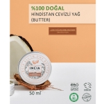 INCIA %100 Doğal Hindistan Cevizli Butter 50 ml - Thumbnail