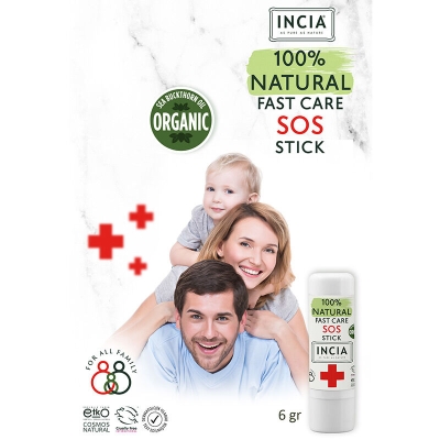 INCIA %100 Doğal SOS Stick 6 gr