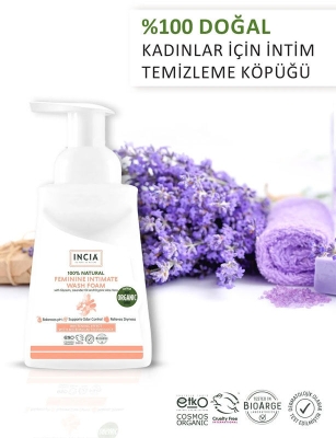 Incia Doğal İntim Yıkama Köpüğü 200 ml