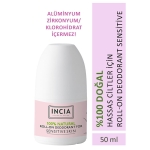 INCIA Hassas Ciltler İçin Doğal Roll-On Deodorant 50 ml - Thumbnail