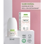 INCIA Doğal Roll-On Deodorant (Kadınlar İçin) 50 ml - Thumbnail