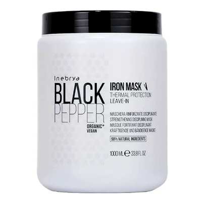 Inebrya Black Pepper Thermal Protection Strength Mask 1000 ml