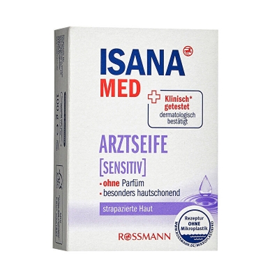 Isana Med Hassas Ciltlere Özel Katı Sabun 100 g