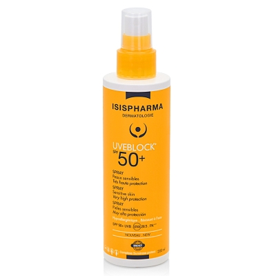 Isıs Pharma Uveblock SPF 50+ Spray For Famille 200 ml