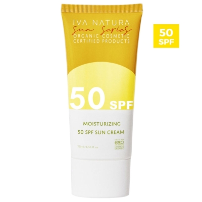 Iva Natura Organik Nemlendirici ve Koruyucu 50 SPF Güneş Kremi 75 ml