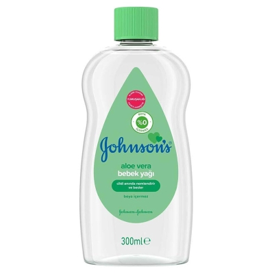 Johnsons Baby Aloe Vera Bebek Yağı 300 ml