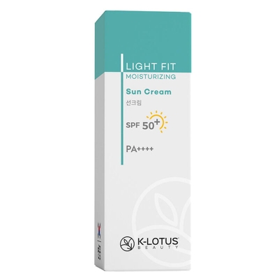 K-Lotus Beauty Light Fit Yüz ve Vücut SPF 50+ Nemlendirici Güneş Kremi PA++++ 50 ml