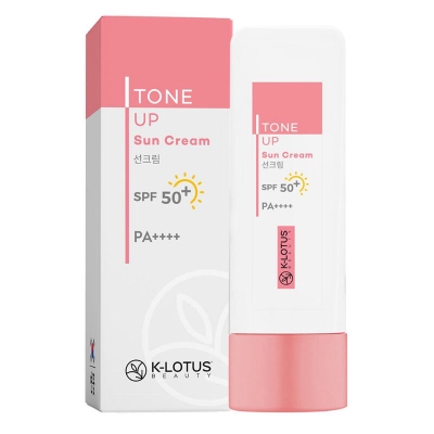 K-Lotus Beauty Tone Up Ton Dengeleyici ve Aydınlatıcı Güneş Kremi SPF 50+ PA++++ 50 ml