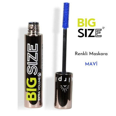 Kirpi Big Size Mavi İçerikli Maskara 12 ml