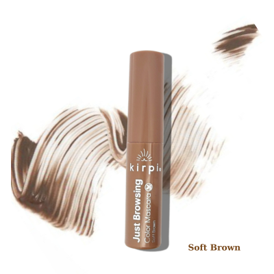 Kirpi Just Browsing Soft Brown Renkli Kaş Maskarası (Açık Kahverengi) 6 ml