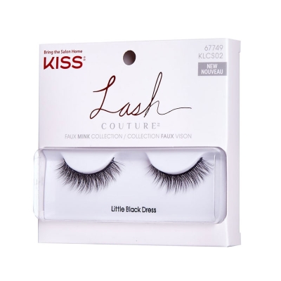 Kiss Lash Couture Faux Mink Komple Takma Kirpik - KLCS02C - Little Black