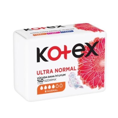 Kotex Ultra Normal Ped 8 Adet