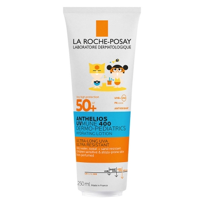 La Roche Posay Anthelios Dermo Pediatrics UVmune400 SPF50+ Hassas Ciltler Ve Çocuklar İçin Güneş Koruyucu Vücut Sütü 250 ml