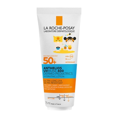 La Roche Posay Anthelios Dermo Pediatrics UVmune400 SPF50+ Hassas Ciltler ve Çocuklar İçin Güneş Koruyucu Vücut Sütü 75 ml