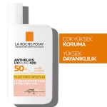 La Roche Posay Anthelios UVmune400 Invisible Fluid Tüm Cilt Tipleri İçin Renkli SPF50+ Yüz Güneş Kremi 50 ml - Thumbnail