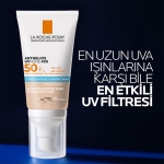 La Roche Posay Anthelios UVmune SPF+50 Hassas Ciltler İçin Yüksek Korumalı Renkli Yüz Güneş Kremi 50 ml - Thumbnail