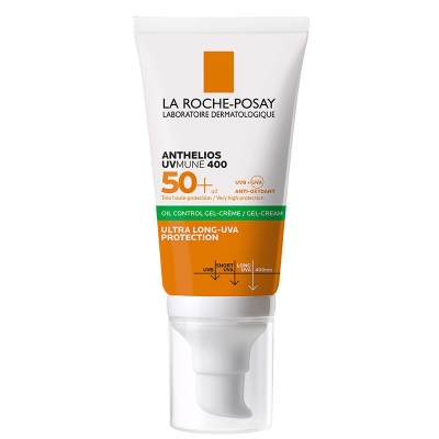 La Roche Posay Anthelios Oil Control Gel Cream Spf50+ Yağlı ve Karma Ciltler İçin Yüz Güneş Kremi 50 ml