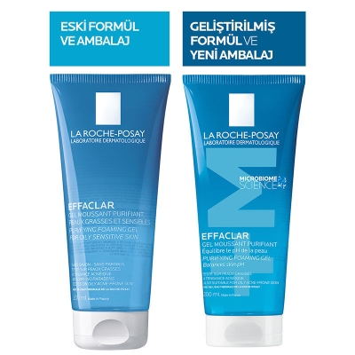 La Roche Posay Effaclar Jel Yağlı Ve Akneye Eğilimli Ciltler için Yüz Temizleme Jeli 200 ml