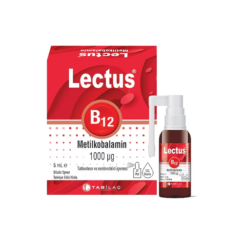 Lectus B12 Dilaltı Sprey 1000mg 5 ml - 1