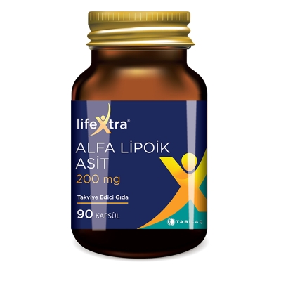 LifeXtra Alfa Lipoik Asit 90 Kapsül