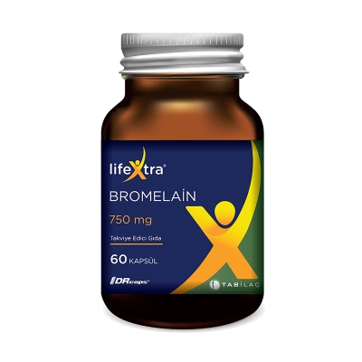 LifeXtra Bromelain 60 Kapsül