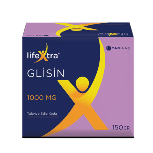 LifeXtra Glisin 1000 mg Takviye Edici Gıda 150 gr - 1