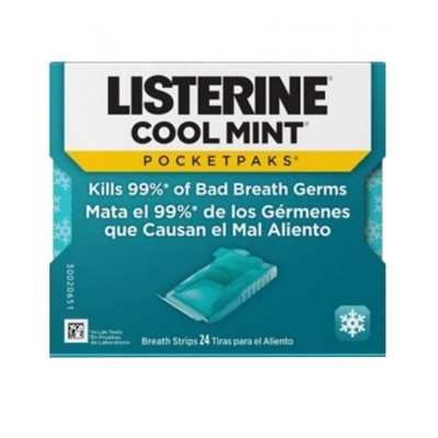 Listerine Coolmint Damak Strips Tekli 24 Yaprak