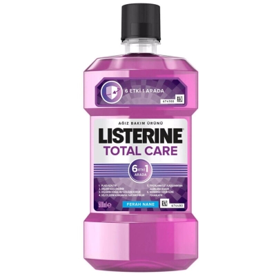 Listerine Total Care Zero Hafif Nane Ağız Bakım Ürünü 500 ml