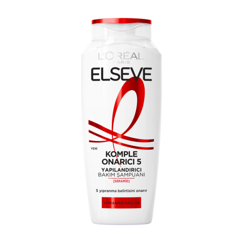 Loreal Paris Elseve Komple Onarıcı 5 Yapılandırıcı Bakım Şampuanı 300 ml - 1