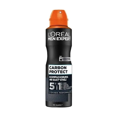 Loreal Paris Men Expert Carbon Protect Sprey Deodorant 150 ml