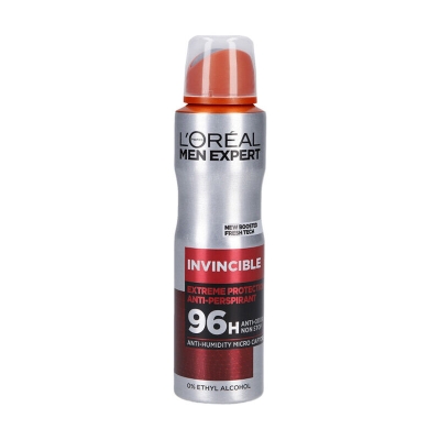 Loreal Paris Men Expert Invincible Anti Perspirant Sprey Deodorant 150 ml