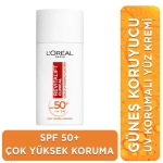 LOreal Paris Revitalift SPF 50+ Günlük Yüksek UV Korumalı Yüz Güneş Kremi 50 ml - Thumbnail