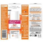 LOreal Paris Revitalift SPF 50+ Günlük Yüksek UV Korumalı Yüz Güneş Kremi 50 ml - Thumbnail