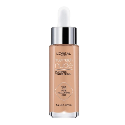 Loreal Paris True Match Nude Plumping Tinted Serum Light Medium