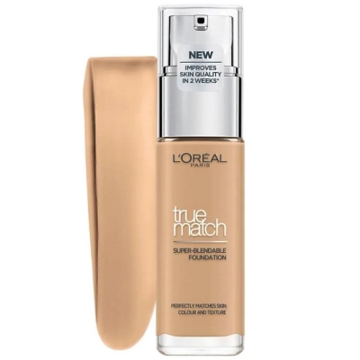 LOreal Paris True Match Super Blendable Fondöten 30 ml - 3D 3W - Golden Beige