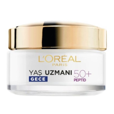 Loreal Paris Yaş Uzmanı Kırışıklık Karşıtı Gece Bakım Kremi 50 ml