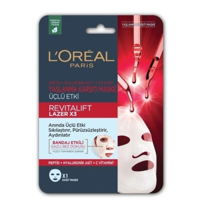 Loreal Paris Yaşlanma Karşıtı Kağıt Maske