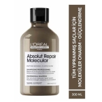 Loreal Professionel Absolut Repair Molecular Yıpranmış Saçlar İçin Şampuan 300 ml - Thumbnail