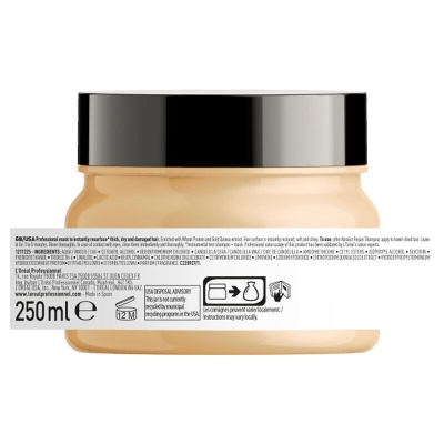 Loreal Professionnel Absolut Repair Yıpranmış Saçlar için Maske 250 ml